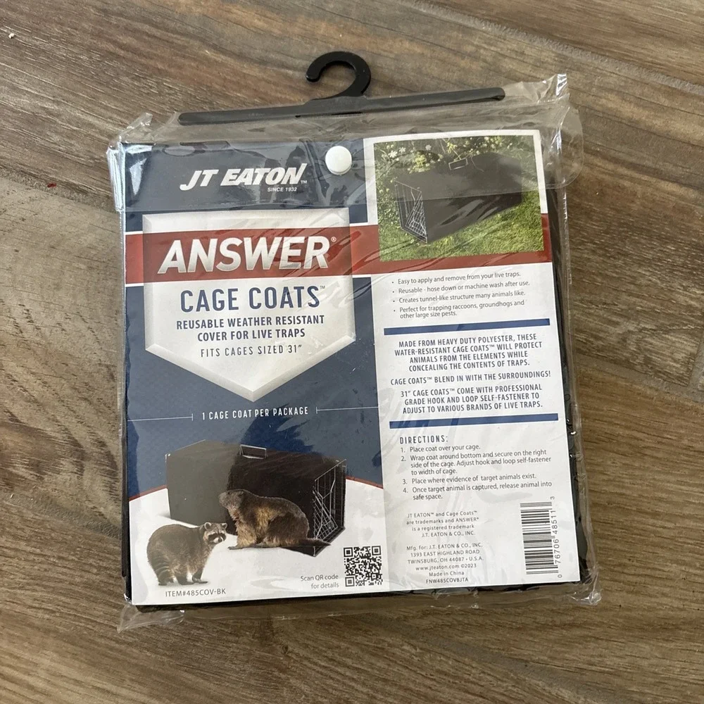 JT Eaton Answer Cage Coat Weather Resistant Cover For 31